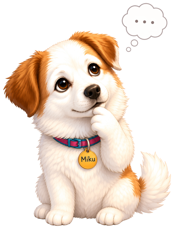 Miku thinking